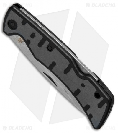 Gerber Commuter Lockback Knife Black/Gray GFN (3.1" Stonewash) 31-003136N