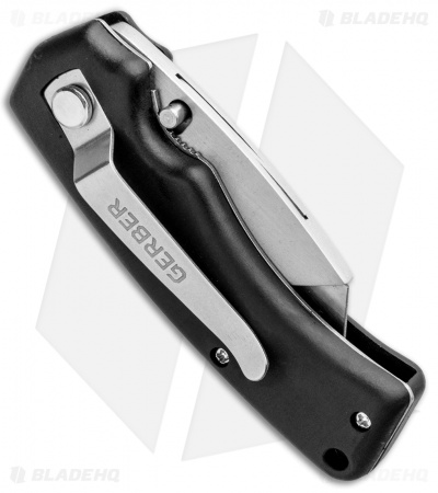 Gerber Edge TacHide 2-Pack Liner Lock Utility Razor Black (2.38" Satin)