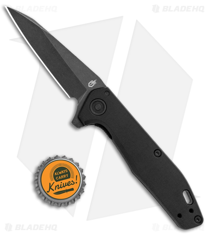 Gerber Fastball Liner Lock Flipper Knife Black (3" Black) 30-001612