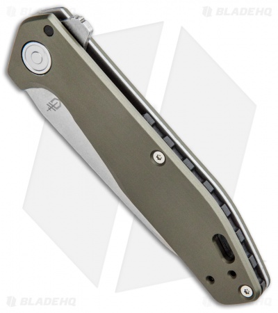 Gerber Fastball Liner Lock Flipper Knife Flat Sage (3" Stonewash) 30-001610