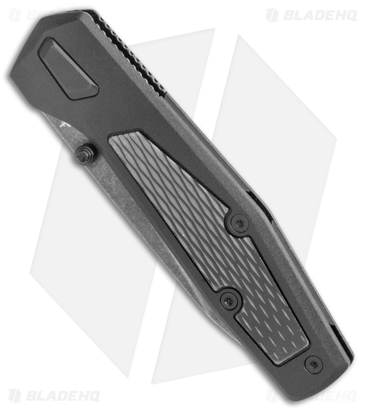 Gerber Fuse Liner Lock Knife Black GFN (3.4" Black SW) 30-001874