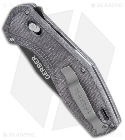 Gerber Hyperflip Assisted Opening Knife Black/Gray Micarta (3.4" Blk) 30-001852