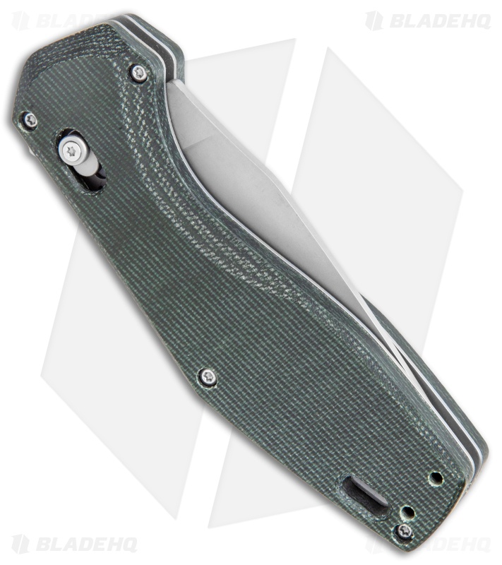 Gerber Hyperflip Assisted Opening Knife Olive Green Micarta (3.4" PVD) 30-001853