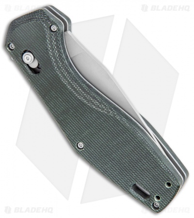 Gerber Hyperflip Assisted Opening Knife Olive Green Micarta (3.4" PVD) 30-001853