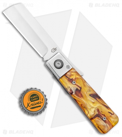 Gerber Jukebox Front Flipper Liner Lock Knife Tortoise (2.75" Satin)