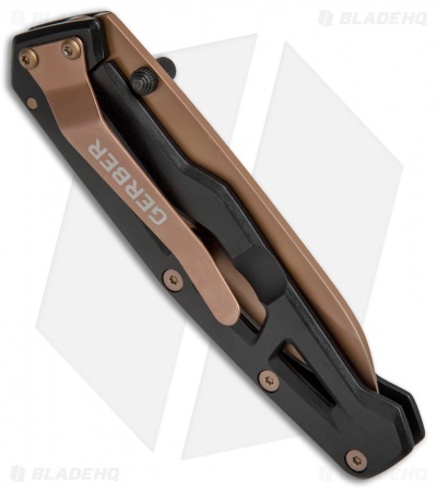 Gerber Paralite Frame Lock Knife Black (3" Rose) 30-001344