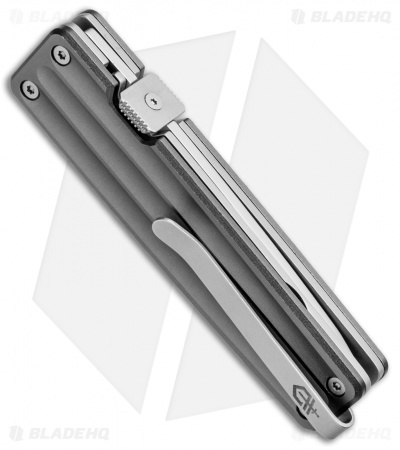 Gerber Pocket Square Liner Lock Knife Aluminum (2.9" Satin) 30-001363