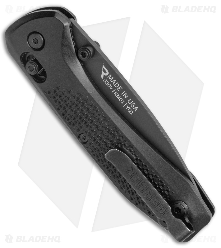 Gerber Sedulo Pivot Lock Knife Black FRN (3.4" Black) 30-001708