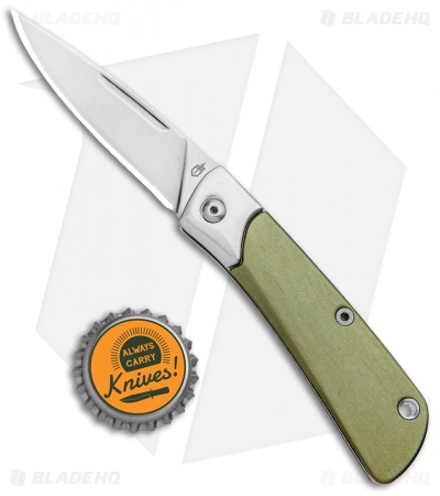 Gerber Wingtip Slip Joint Pocket Knife Green (2.375" Satin)  30-001701