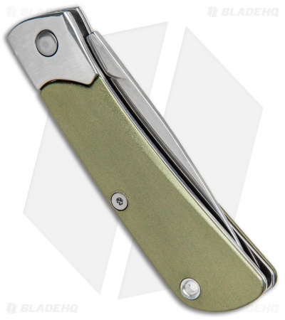 Gerber Wingtip Slip Joint Pocket Knife Green (2.375" Satin)  30-001701