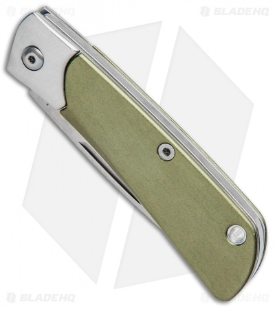 Gerber Wingtip Slip Joint Pocket Knife Green (2.375" Satin)  30-001701
