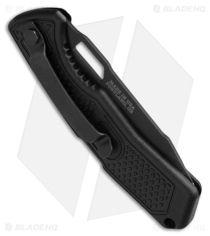 Gerber Order Lockback Knife Black GFN (3.125" Black Serr) 30-001011