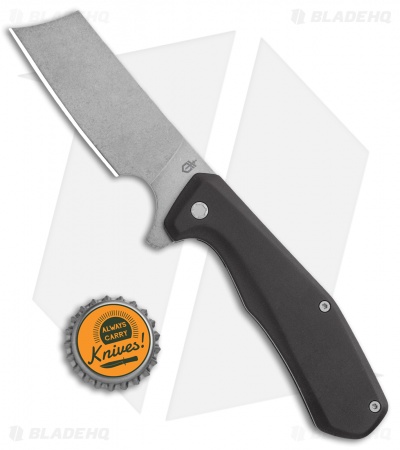 Gerber Asada Flipper Knife Onyx Aluminum (3" Stonewash) 30-001807