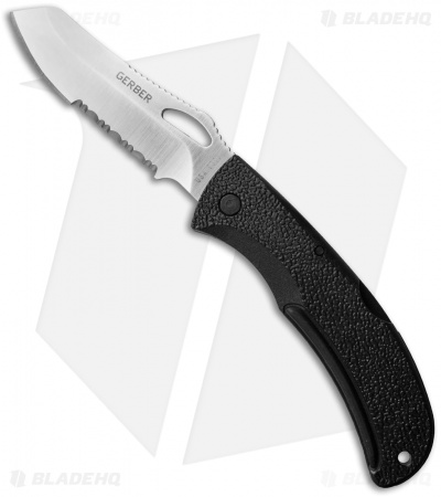 Gerber E-Z Out DPSF Lockback Knife S30V (3.5" Satin Serr) 22-01643G