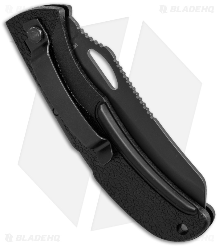 Gerber E-Z Out DPSF Lockback Knife (3.5" Black Serr) 22-01648G