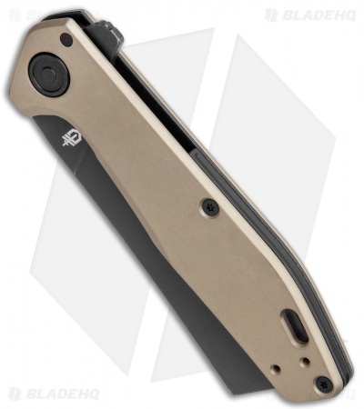Gerber Fastball Liner Lock Knife Cleaver Coyote (3" Black) 30-001836