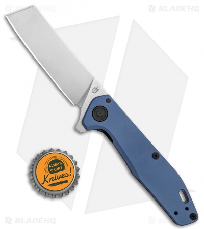 Gerber Fastball Liner Lock Knife | Cleaver | Urban Blue - Blade HQ