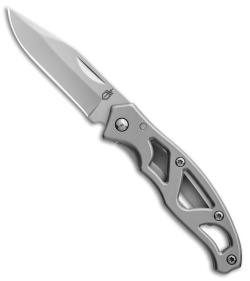 Gerber Mini Paraframe Frame Lock Knife Gray Stainless Steel (2.25" Bead Blast)