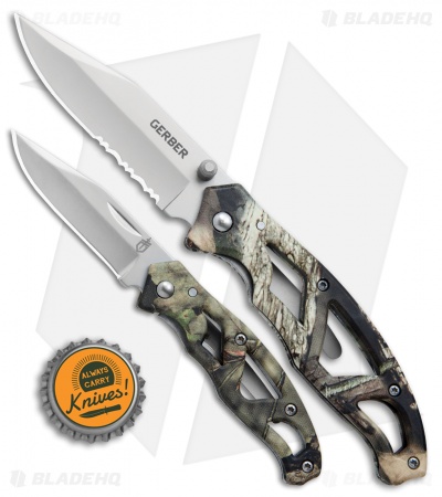 Gerber Paraframe & Mini Paraframe Folding Knife Combo Pack (Set of 2) 31-003207