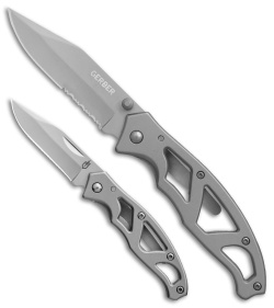 Gerber Paraframe & Mini Paraframe Folding Knife Combo Pack (Set of 2) 31-003206