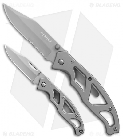 Gerber Paraframe & Mini Paraframe Folding Knife Combo Pack (Set of 2) 31-003206