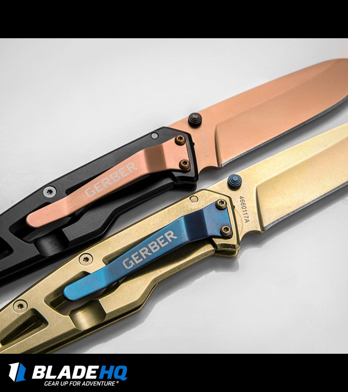 超希少バレル　林桃加選手ファーストモデル　perseek ペルシーク Gerber Paralite Frame Lock Knife Black (3
