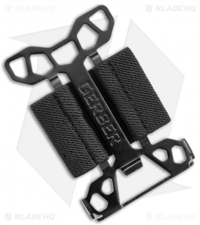 Gerber Quadrant Flipper Frame Lock Knife Bamboo + Barbill Wallet Clam Pack