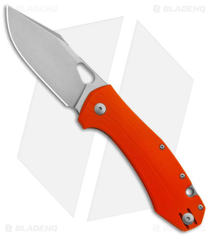 GiantMouse ACE Grand Folding Knife Orange G-10 - Blade HQ