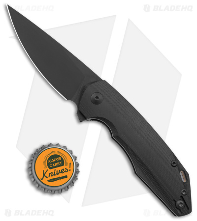 GiantMouse Vox/Anso ACE Corta Liner Lock Knife Black G-10 (3.1" Black)