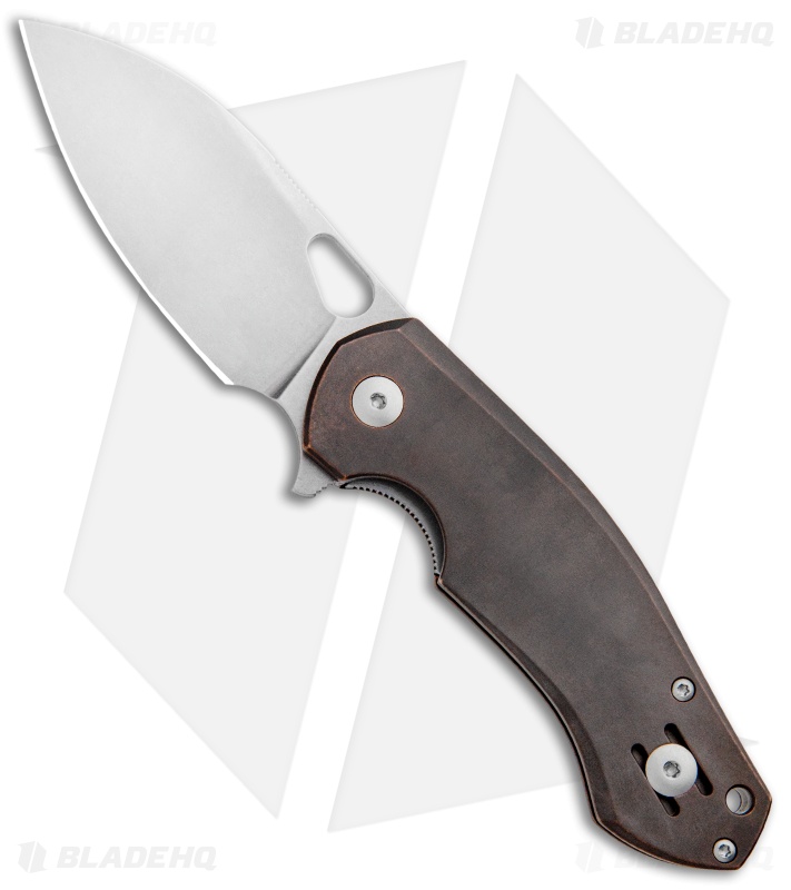 GiantMouse ACE Biblio - Folding Knife | Bronze | Blade HQ