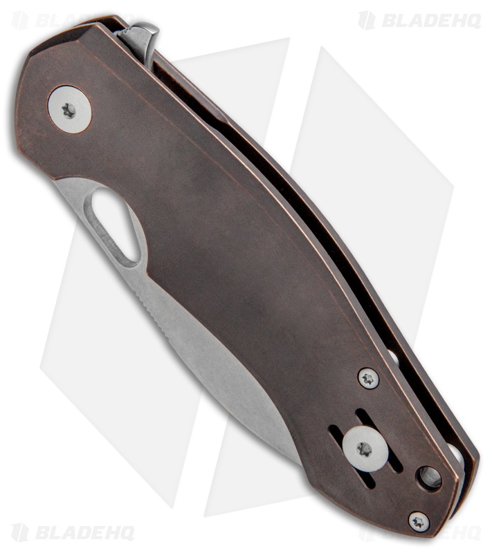 GiantMouse ACE Biblio - Folding Knife | Bronze | Blade HQ