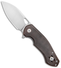 GiantMouse Vox/Anso ACE Biblio Flipper Knife Bronze (2.9" Stonewash M390)