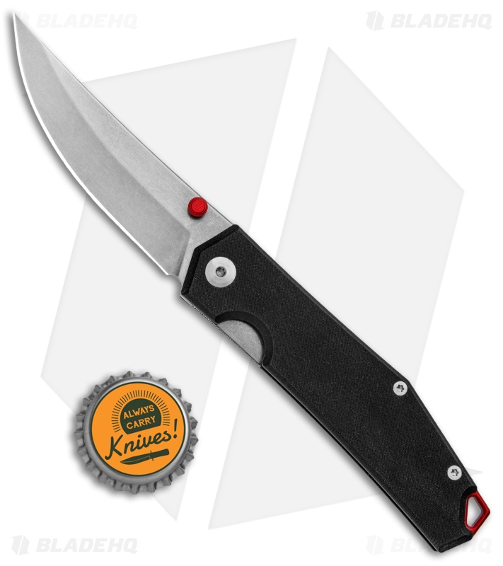 GiantMouse ACE Clyde - Liner Lock Knife | Black G-10 | Blade HQ