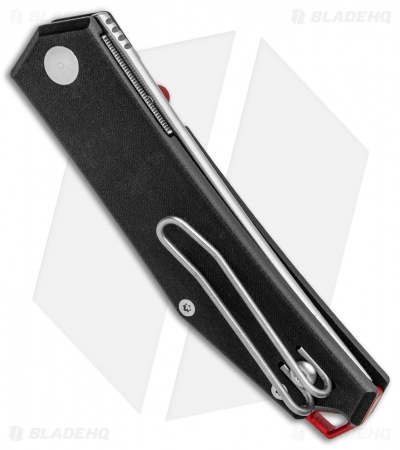 GiantMouse Vox/Anso ACE Clyde Liner Lock Knife Black G-10 (3" Stonewash)