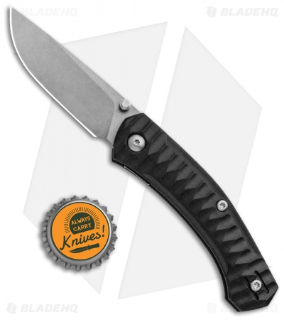 GiantMouse Vox/Anso Iona - Folding Knife | Black + Stonewash