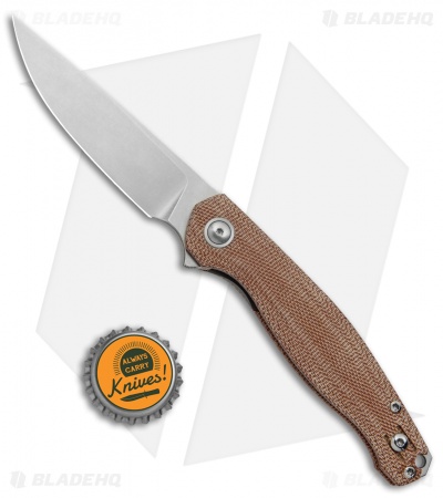 GiantMouse Vox/Anso ACE Sonoma V2 Knife Micarta - Blade HQ
