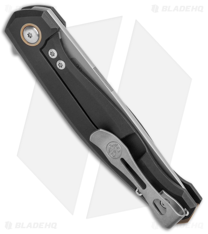 GiantMouse Vox/Anso ACE Sonoma Frame Lock Knife Black PVD Ti (3.3" Stonewash)