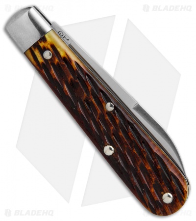 GEC #14 Tidoute Boy's Knife 2.325" Yellow Jigged Bone 142116