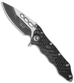 Guardian Tactical Helix Nano Flipper Knife Carbon Fiber (3.125" Two-Tone)