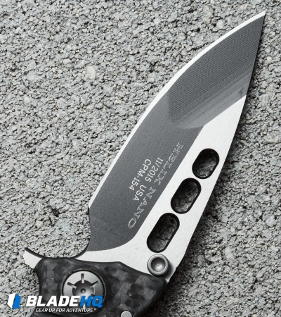 Guardian Tactical Helix Nano Flipper Knife Carbon Fiber (3.125" Two-Tone)
