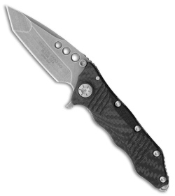 Guardian Tactical Helix Tanto Nano Flipper Knife Carbon Fiber (3.25" Stonewash)