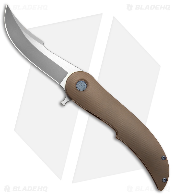 HEAdesigns Equilibrium Frame Lock Knife Bronze Titanium (3.9" Two-Tone)