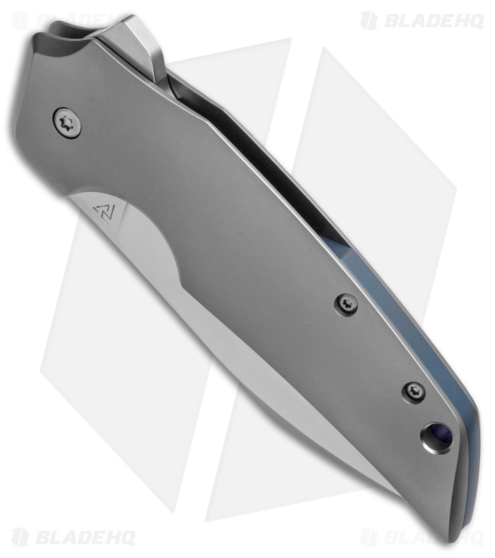 Philippe Jourget HiFi Custom Frame Lock Knife Titanium (3.4" Satin)