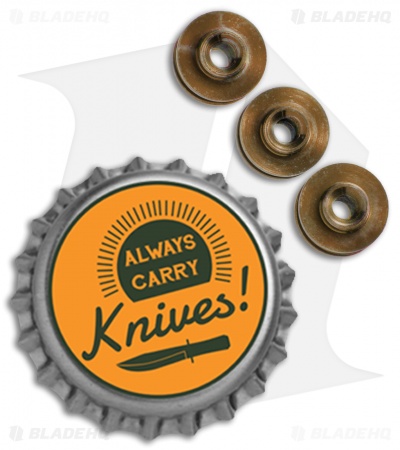 Hinderer Knives Eklipse Standoffs - Bronze Titanium