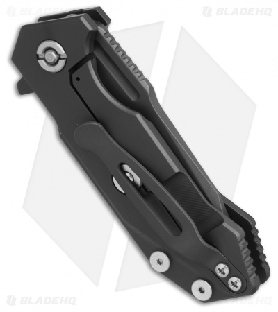 Hinderer Knives Half Track Tanto Knife Black G-10 (2.75" DLC Black)