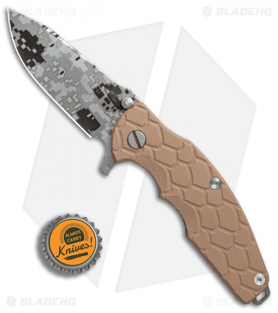 Hinderer Knives Jurassic Frame Lock Knife Coyote G-10 (3.375" Digi Camo)