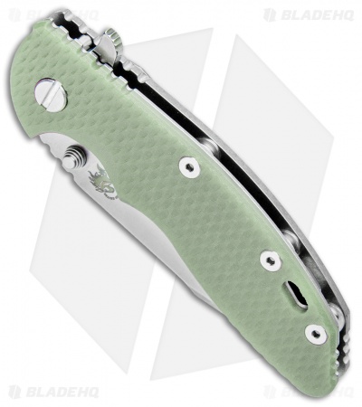 Hinderer Knives XM-18 3.5 Gen 6 Harpoon Spanto Knife Translucent G-10 (SW)