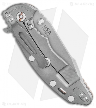 Hinderer Knives XM-18 Tri-Way Harpoon Spanto Knife Coyote ( 3.5"Working )