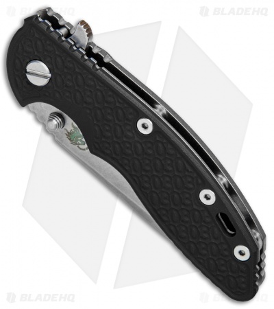 Hinderer Knives XM-18 3.5 Spanto 30th Anniversary Knife Black G-10 (Stonewash)
