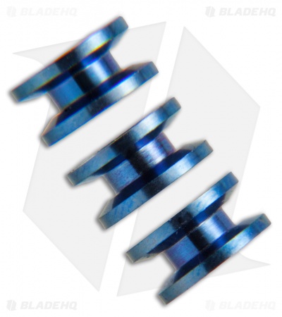 Hinderer Knives XM-18 3.0 Standoffs - Blue Titanium